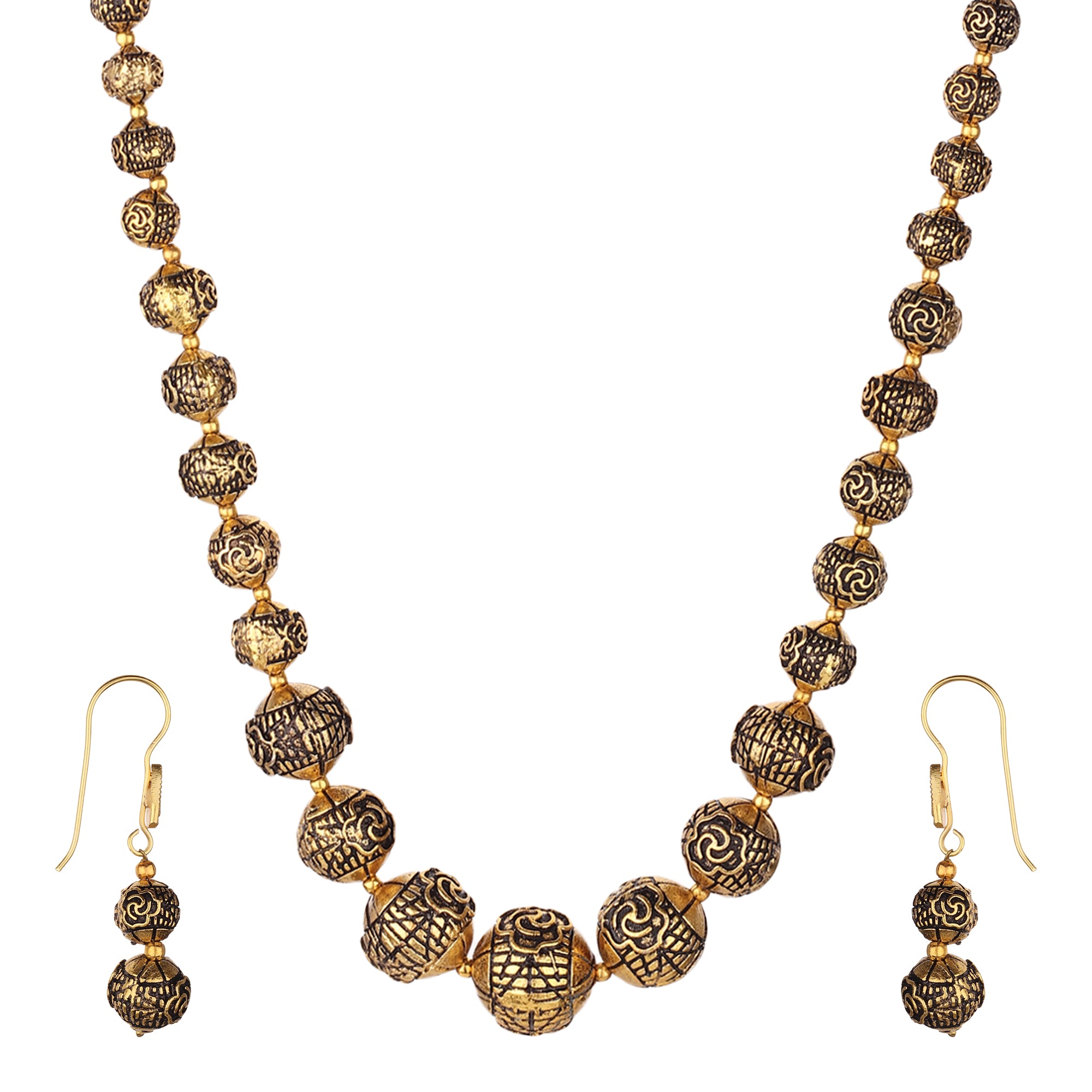 Runjhun elegant markesh necklace set