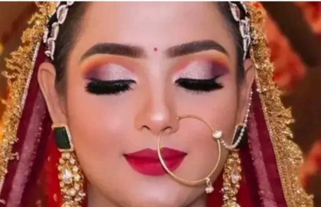 Runjhun bridal wedding nose ring