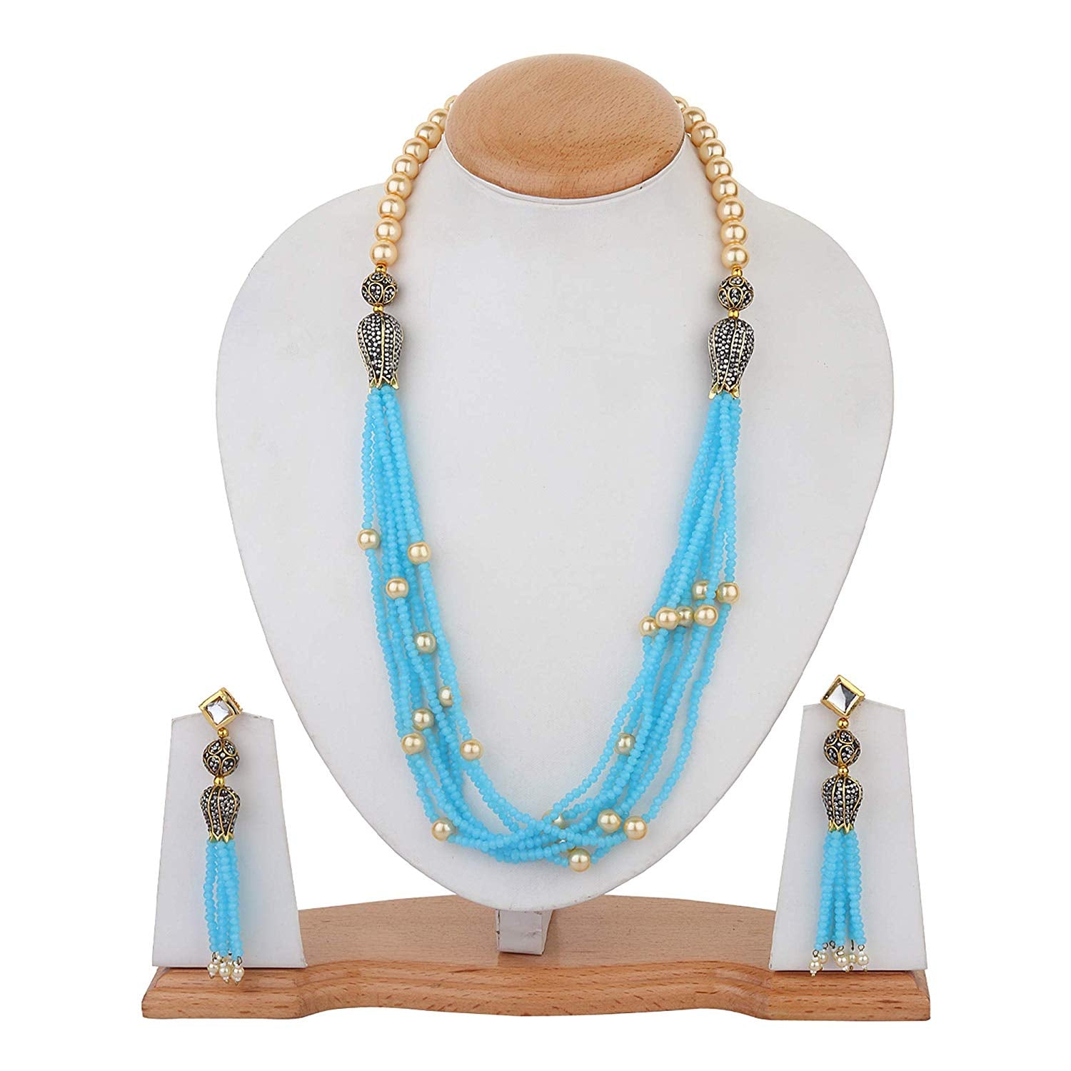 Runjhun firoza necklace set