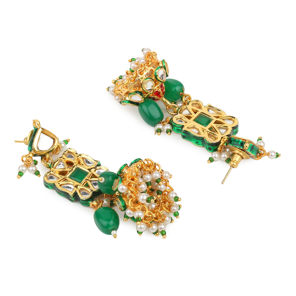 Runjhun kundan necklace set