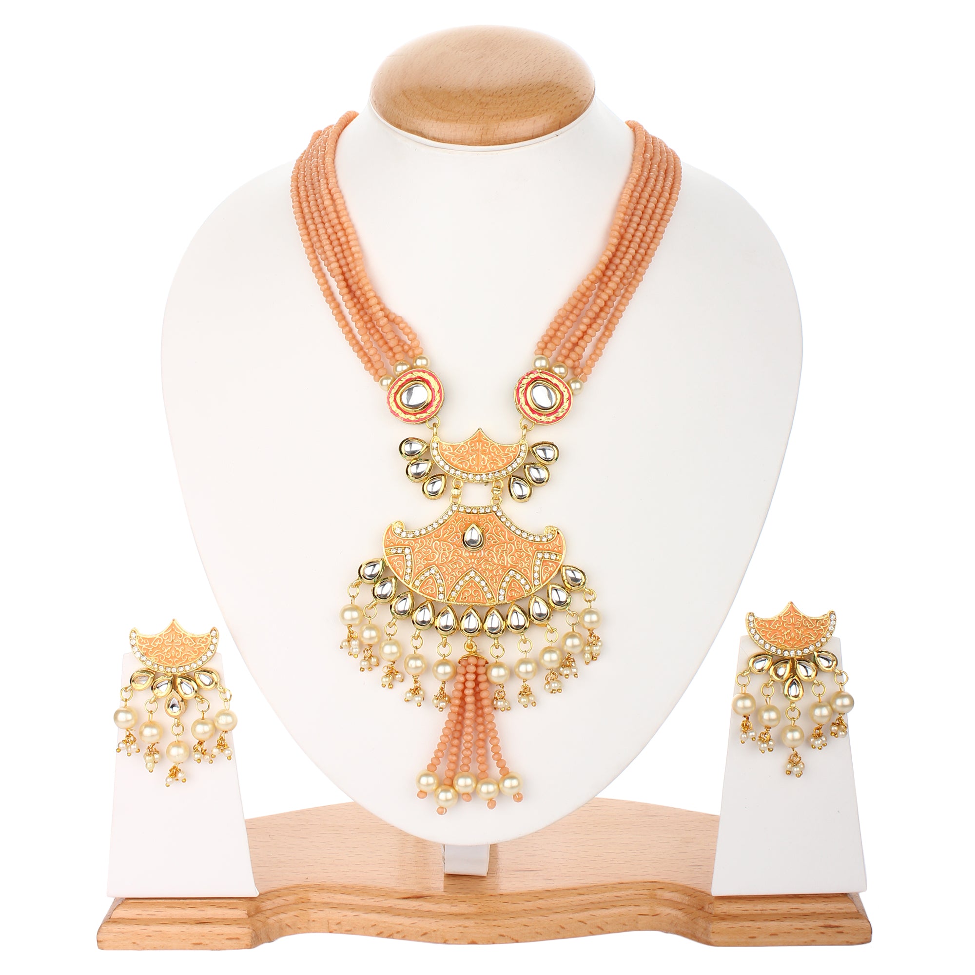 Runjhun jaipuri necklace set